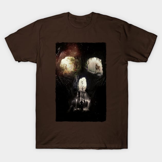 Skull T-Shirt by aligulec